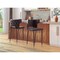 Manhattan Comfort Holguin Barstool in Grey, Black and Gold (Set of 2) 2-BS011-GY - alternate 8